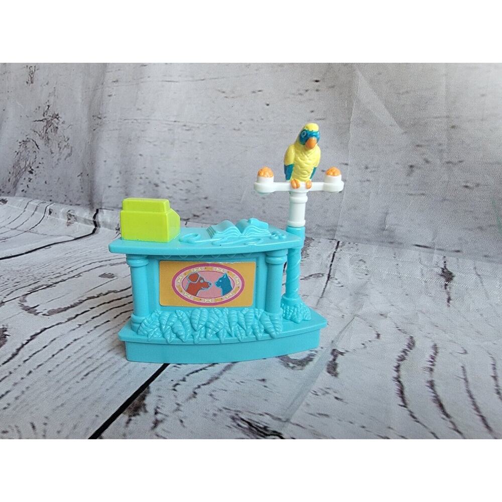 Fisher Price Sweet Streets Dollhouse Pet Shop Counter Parrot Bird Replacement